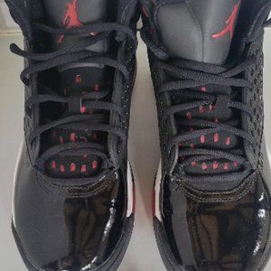 Nike Air Jordan Maxin 200 Men's Black Red Athletic Basketball Sneakers Shoes 9